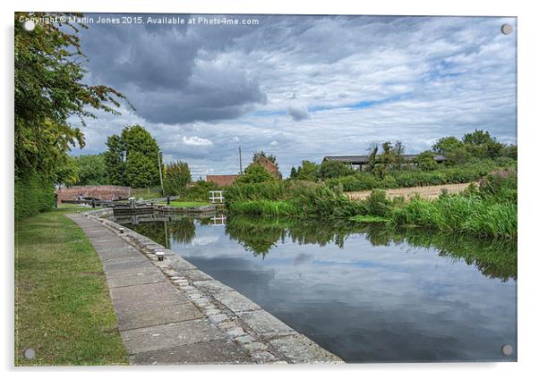  Shaw Lock on the Chesterfield Canal Acrylic by K7 Photography
