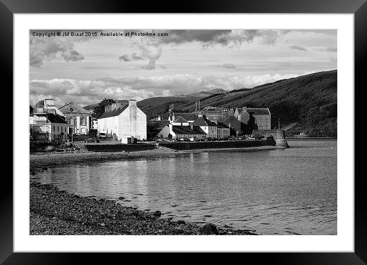  The Burgh of Inveraray Framed Mounted Print by Jane Braat