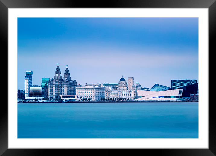 Liverpool waterfront. Framed Mounted Print by Bill Allsopp