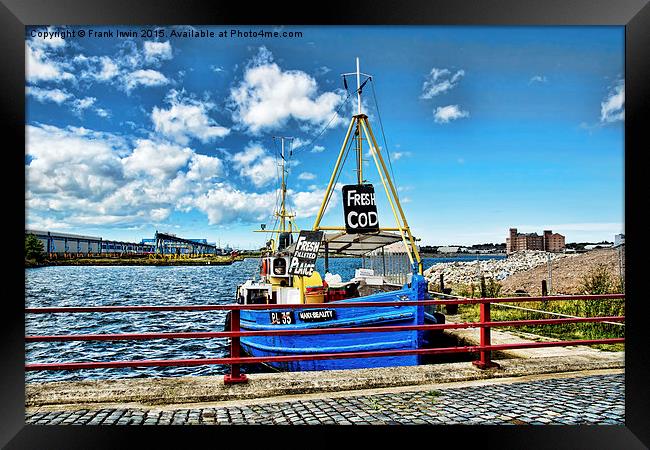  Manx Beauty doing business Framed Print by Frank Irwin