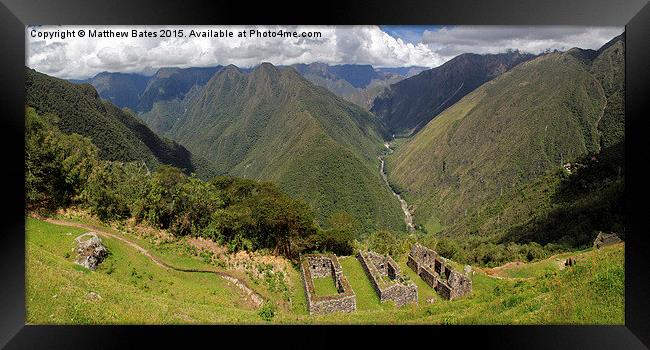 Inca scene Framed Print by Matthew Bates