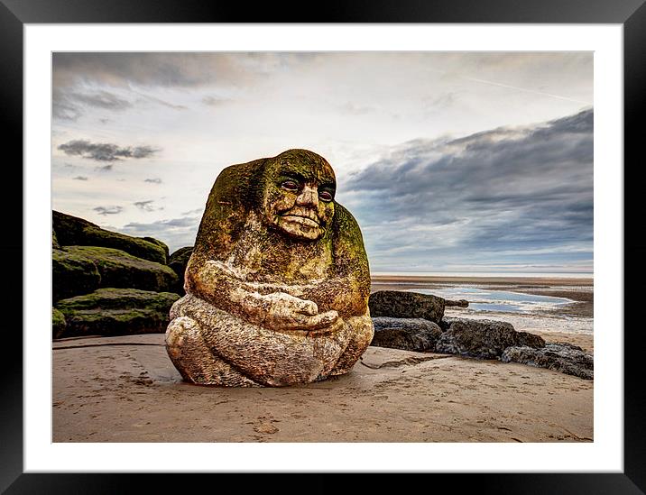  The Sea Ogre Framed Mounted Print by David McCulloch