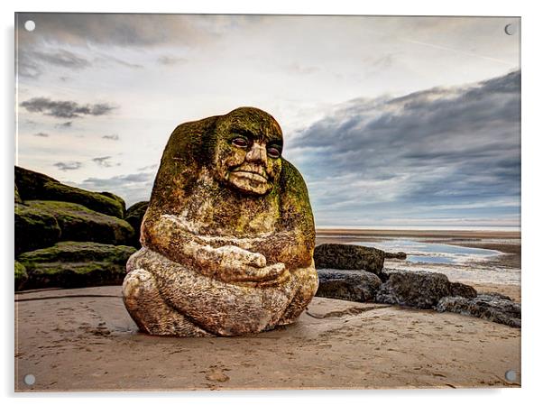  The Sea Ogre Acrylic by David McCulloch