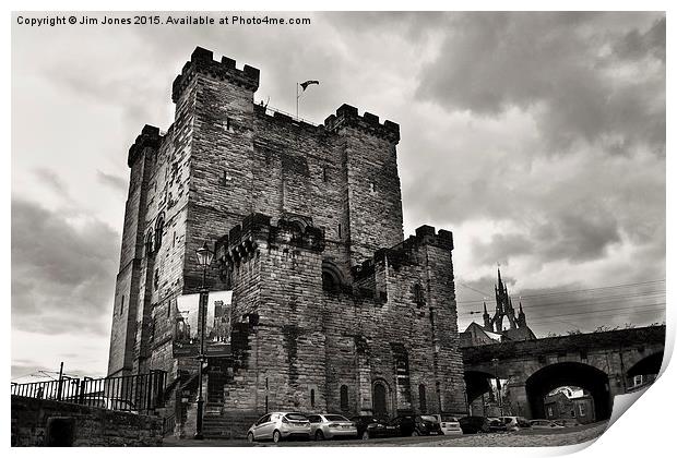  Newcastle's New Castle Print by Jim Jones