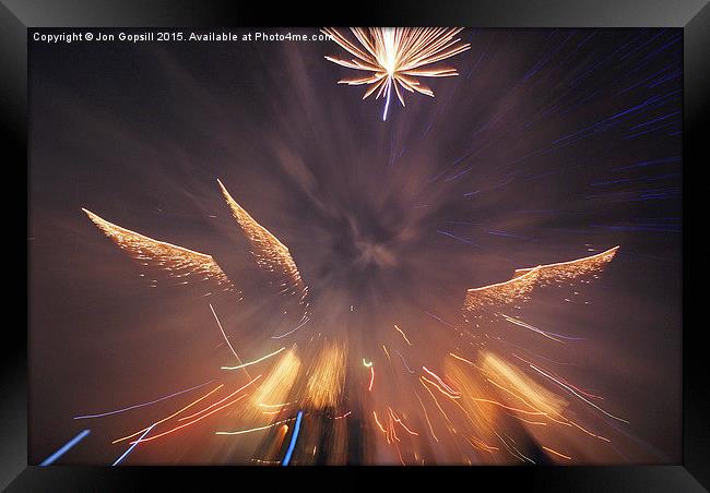 The Flight of the Phoenix  Framed Print by Jon Gopsill