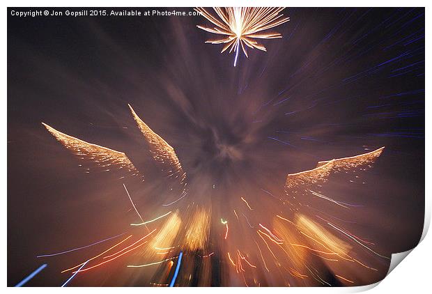 The Flight of the Phoenix  Print by Jon Gopsill