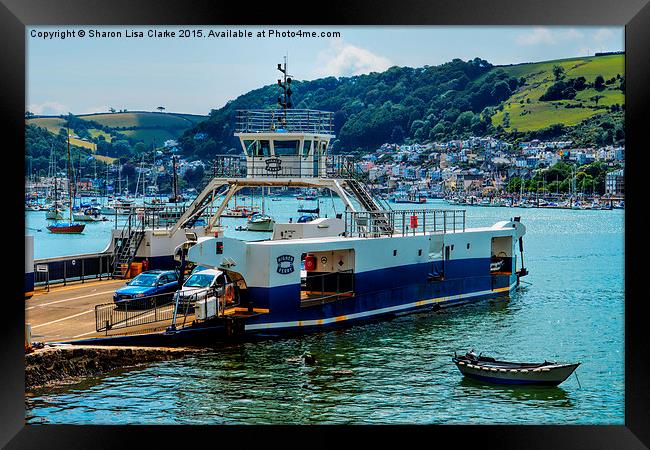  The Higher Ferry Framed Print by Sharon Lisa Clarke