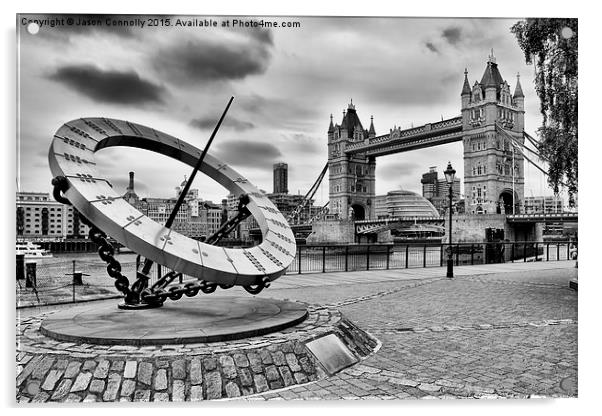 Tower Bridge Views Acrylic by Jason Connolly
