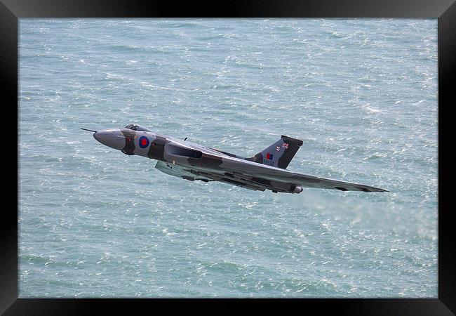  Vulcan at Eastbourne Framed Print by Oxon Images