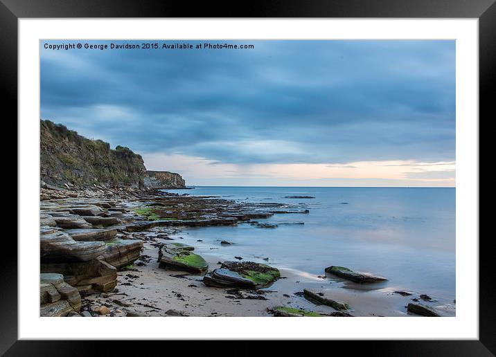  To the Cliffs Framed Mounted Print by George Davidson