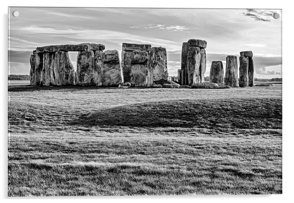  stonehenge Acrylic by Kelvin Rumsby
