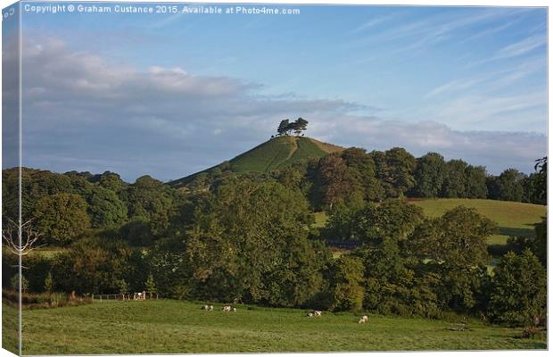 Colmer Hill Canvas Print by Graham Custance