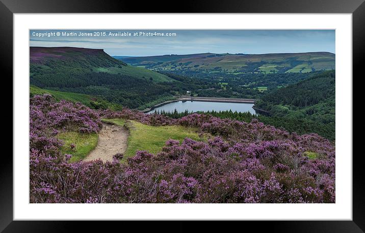  Ladybower in Bloom Framed Mounted Print by K7 Photography