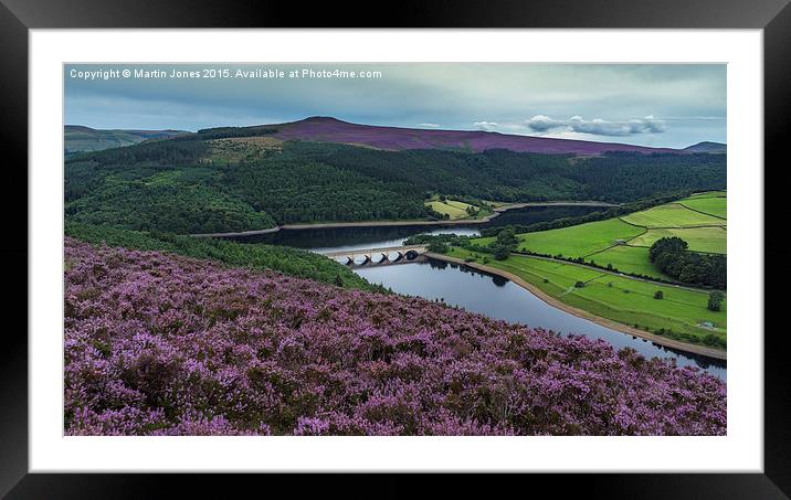 Colour comes to Ladybower Framed Mounted Print by K7 Photography