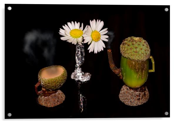  Tea for one Fairy Nuff Acrylic by JC studios LRPS ARPS