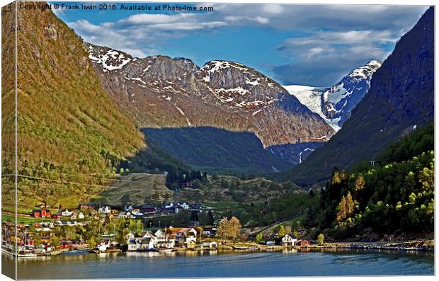 The picturesque Norwegian Fjords Canvas Print by Frank Irwin