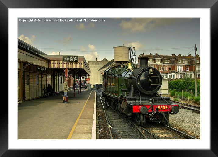  Goliath at Paignton  Framed Mounted Print by Rob Hawkins
