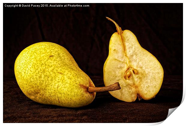  Nice Pear Print by David Pacey