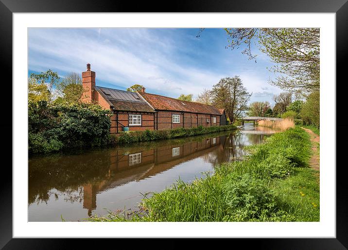  Newark Mill in Ripley, Surrey Framed Mounted Print by Colin Evans