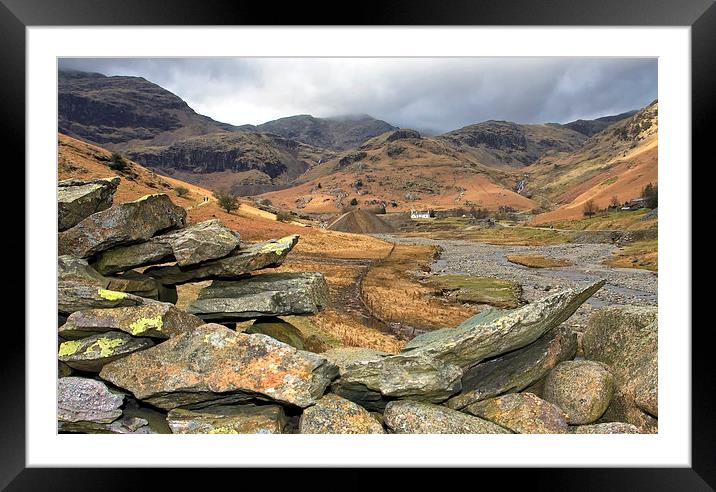  Coniston Fells In Autumn Framed Mounted Print by Gary Kenyon