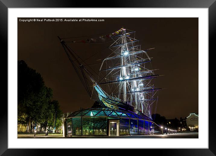  Cutty Sark Framed Mounted Print by Neal P