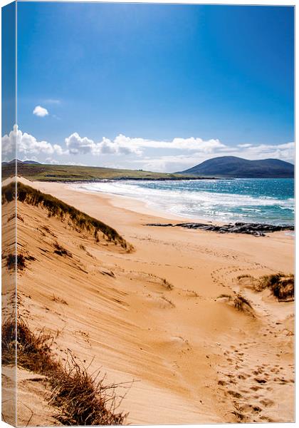 Landscape, Scotland, Outer Hebrides, South Harris, Canvas Print by Hugh McKean