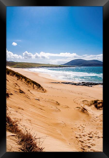 Landscape, Scotland, Outer Hebrides, South Harris, Framed Print by Hugh McKean