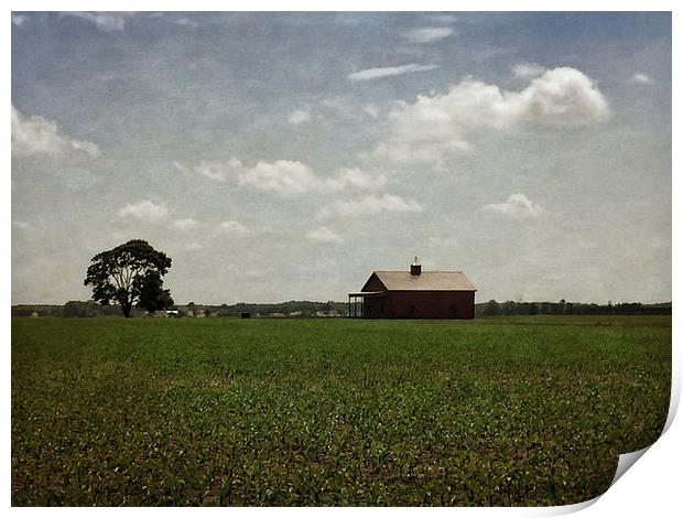  Farmland Print by Tom and Dawn Gari