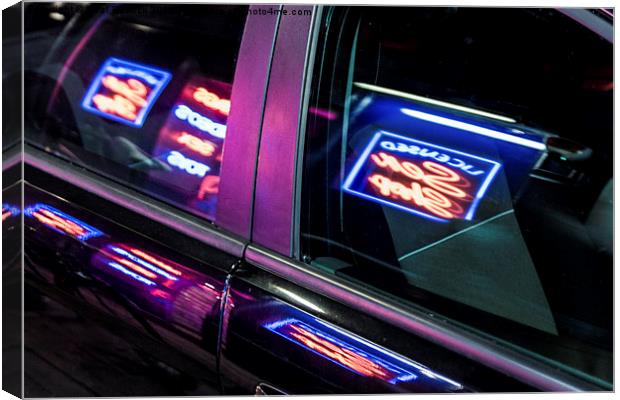  Neon Canvas Print by Neal P