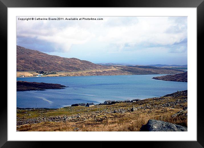 Loch Seaforth Framed Mounted Print by Catherine Fowler