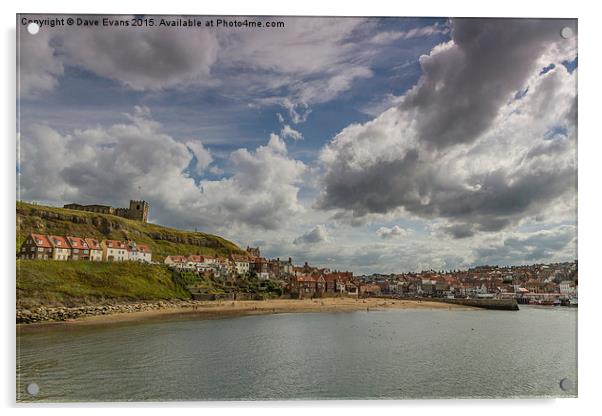  Whitby Big Sky Acrylic by Dave Evans