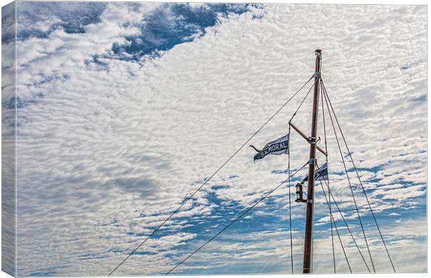 Fore Mast Canvas Print by Steve Purnell