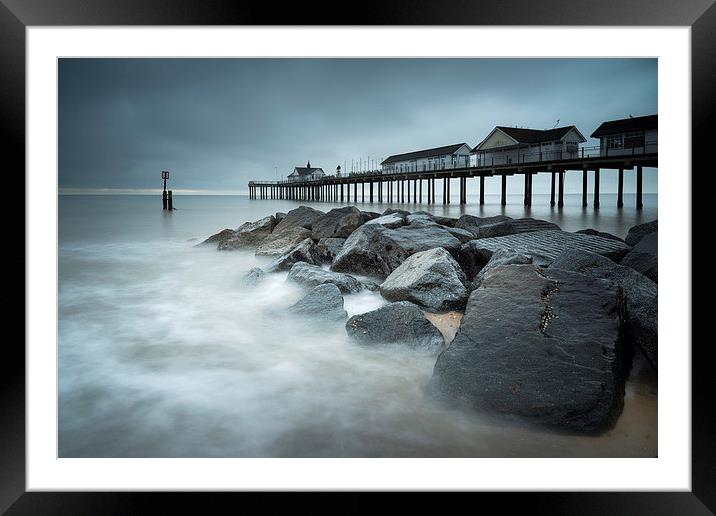  Southwold Pier Framed Mounted Print by Neil Almnond