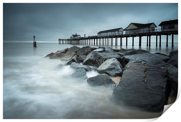  Southwold Pier Print by Neil Almnond