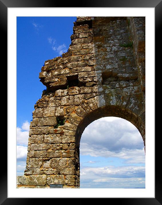 Cloudy Arch Framed Mounted Print by Ben Tasker