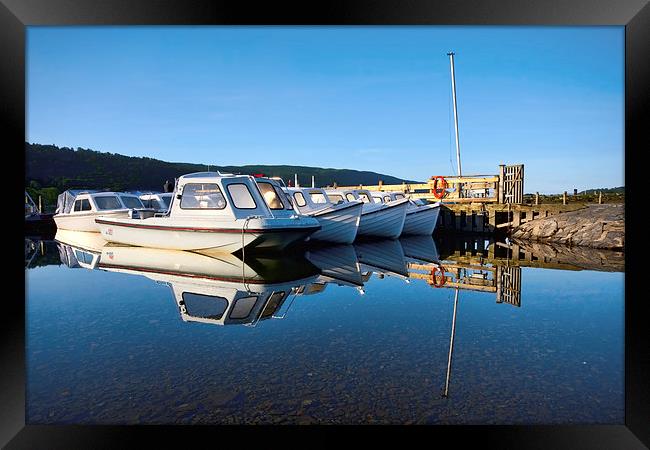  Coniston Reflections Framed Print by Gary Kenyon