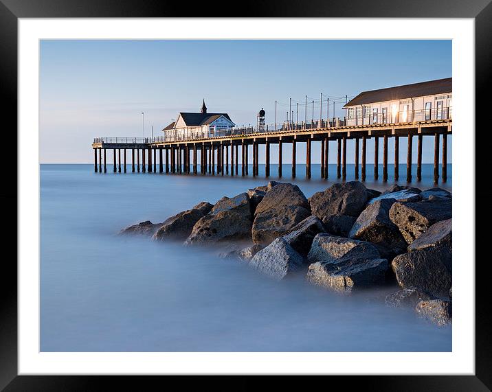  Southwold Dawn Framed Mounted Print by Neil Almnond