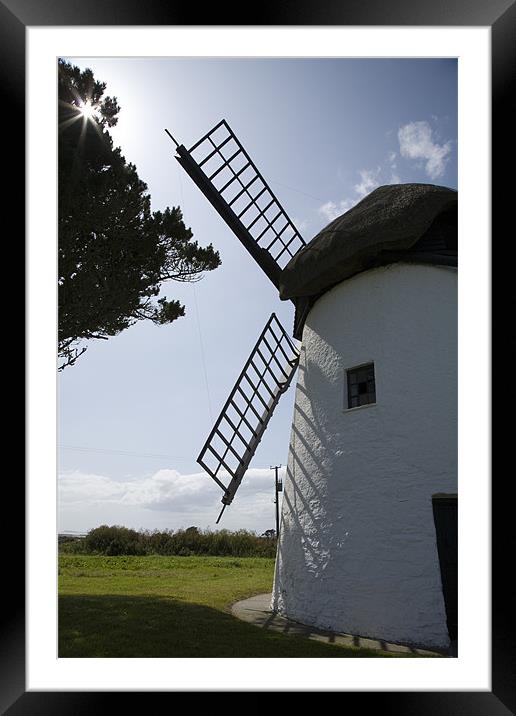Tacumshane windmill, County Wexford, Ireland. Framed Mounted Print by Ian Middleton