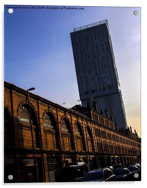  Deansgate  Acrylic by Colin irwin