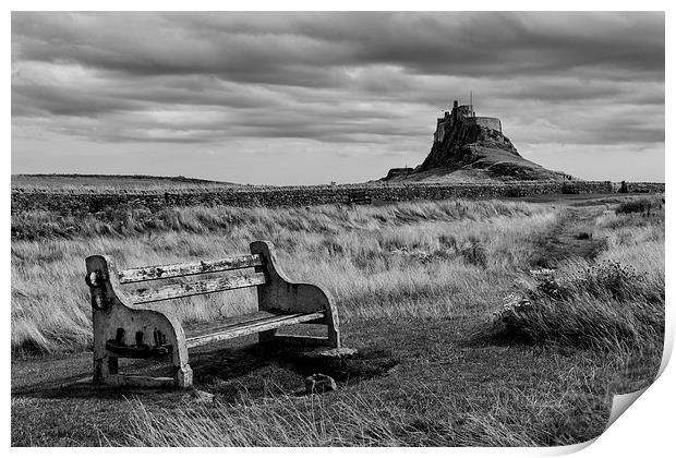  Lindisfarne Castle Print by Northeast Images