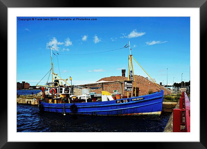 Manx Beauty doing business Framed Mounted Print by Frank Irwin