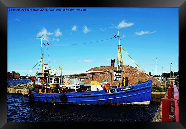 Manx Beauty doing business Framed Print by Frank Irwin