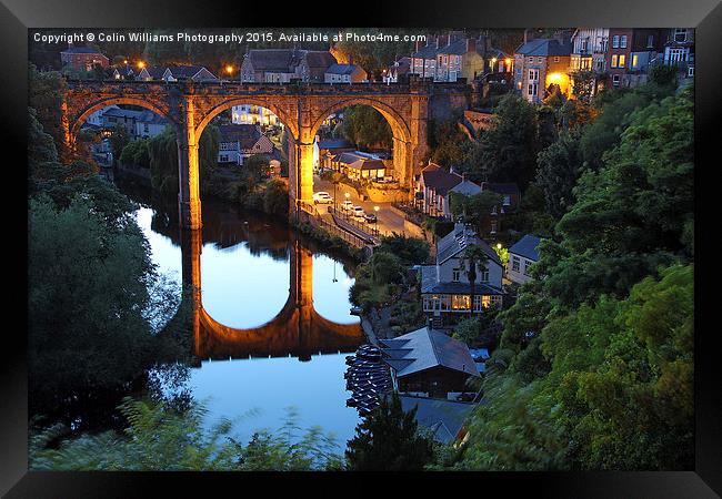  Night at  Knaresborough  1 Framed Print by Colin Williams Photography