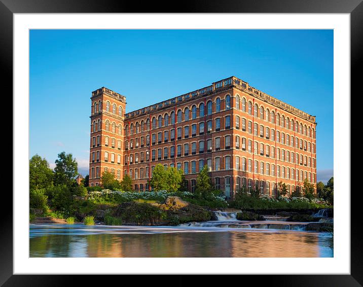  Anchor Mill, Paisley, Scotland. Framed Mounted Print by Tommy Dickson