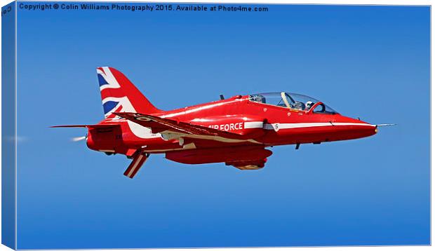  The Red Arrows RIAT 2015 13 Canvas Print by Colin Williams Photography