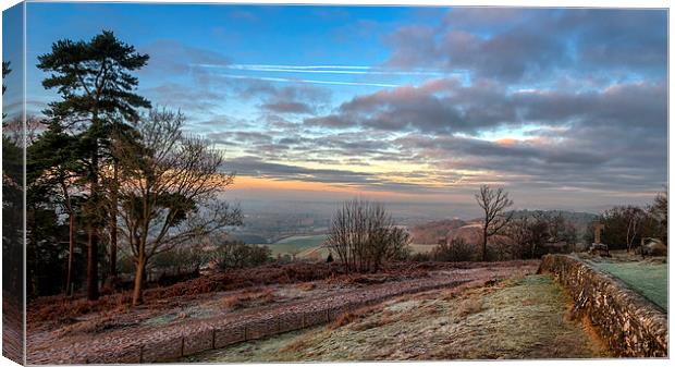  View from St martha's Hill Canvas Print by Colin Evans
