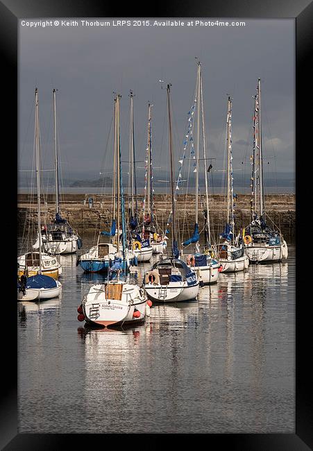  Fisherrow Harbour Framed Print by Keith Thorburn EFIAP/b