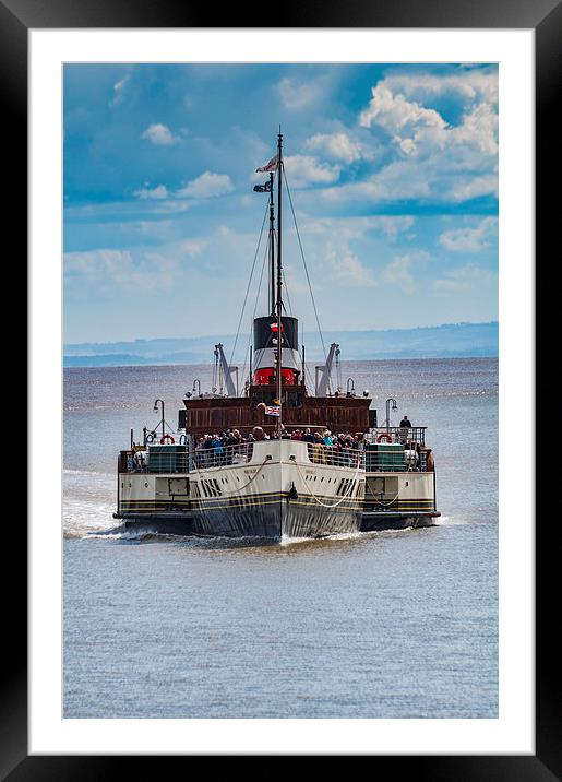 Waverley Approaches Framed Mounted Print by Steve Purnell