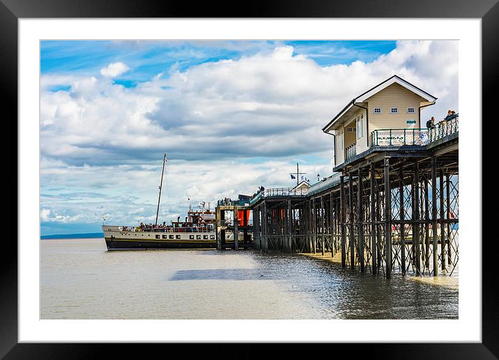 Waverley At Penarth Framed Mounted Print by Steve Purnell