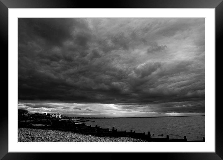 The Neptune Whitstable Framed Mounted Print by David French